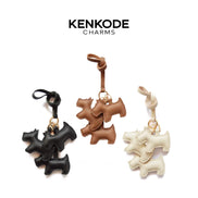 3 Dog Silhouette Charm - main