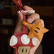 Super Mario Mushroom Charm