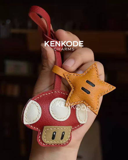 Super Mario Mushroom Charm