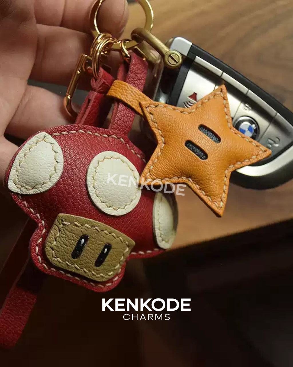 Super Mario Mushroom Charm