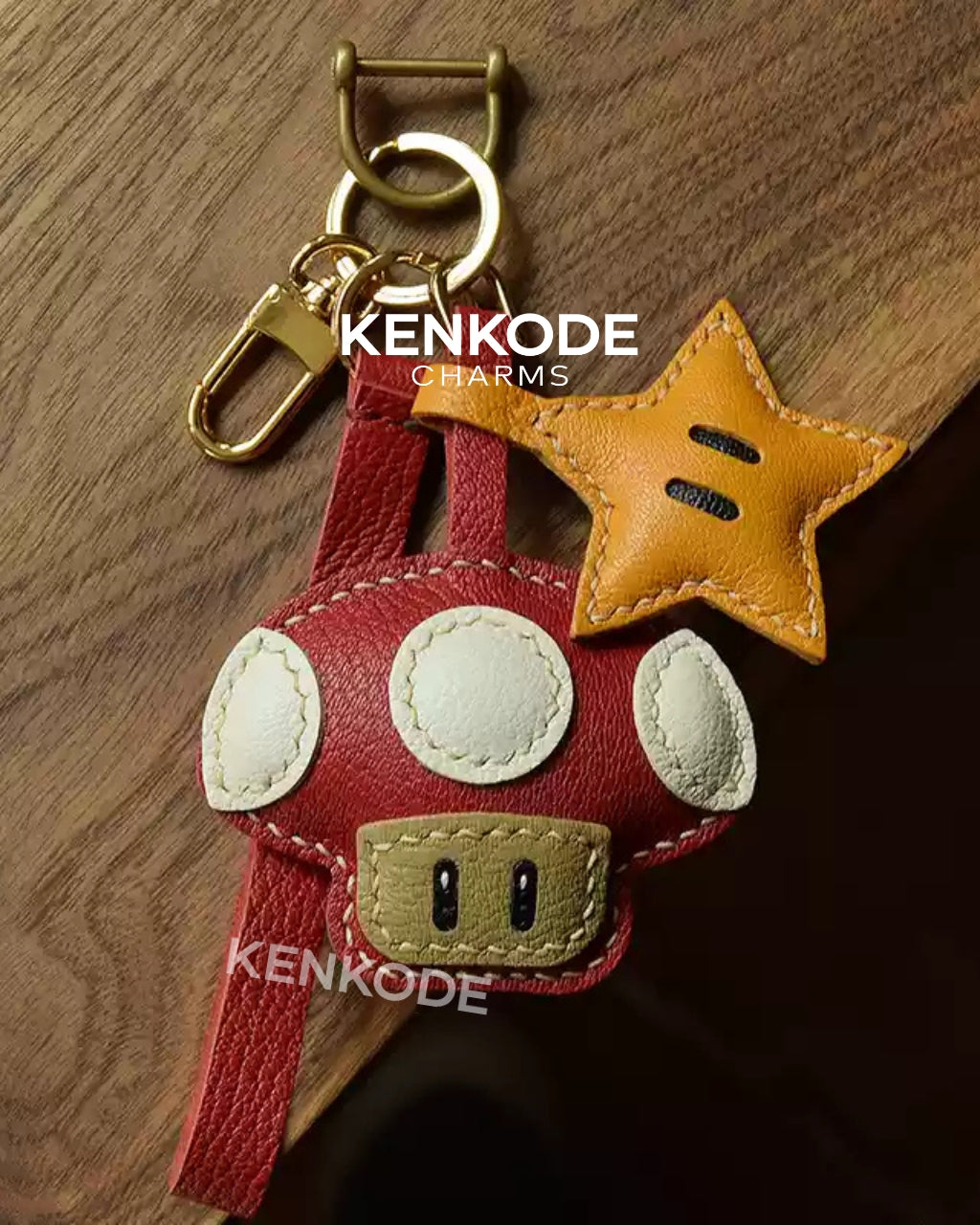 Super Mario Mushroom Charm