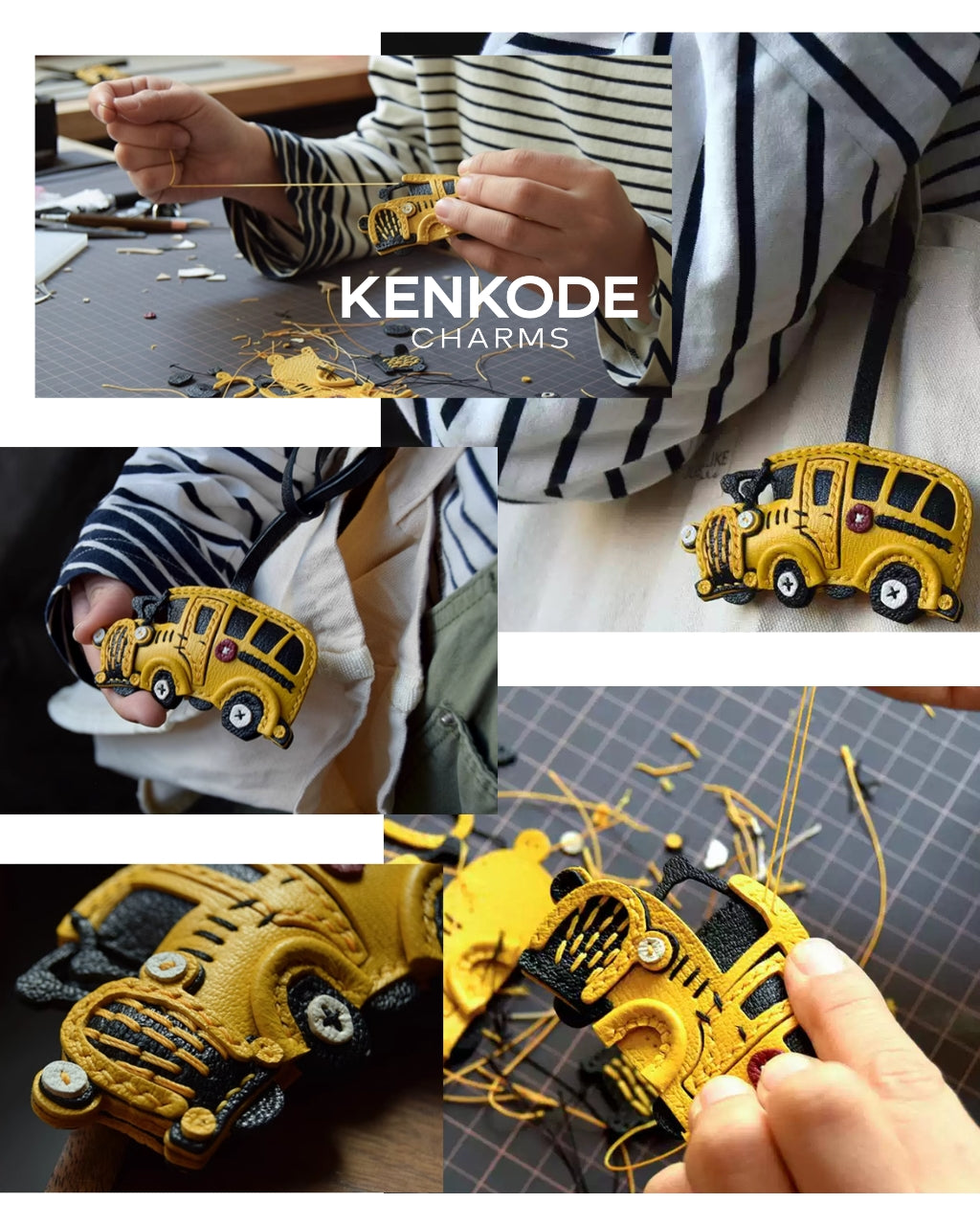 School Bus Charm