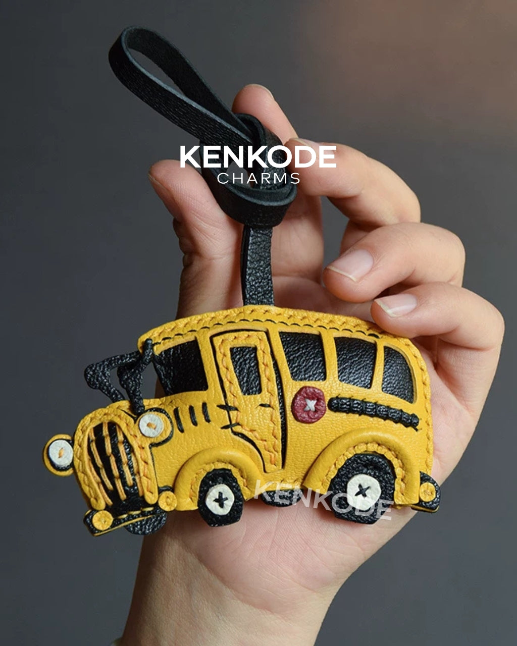 School Bus Charm