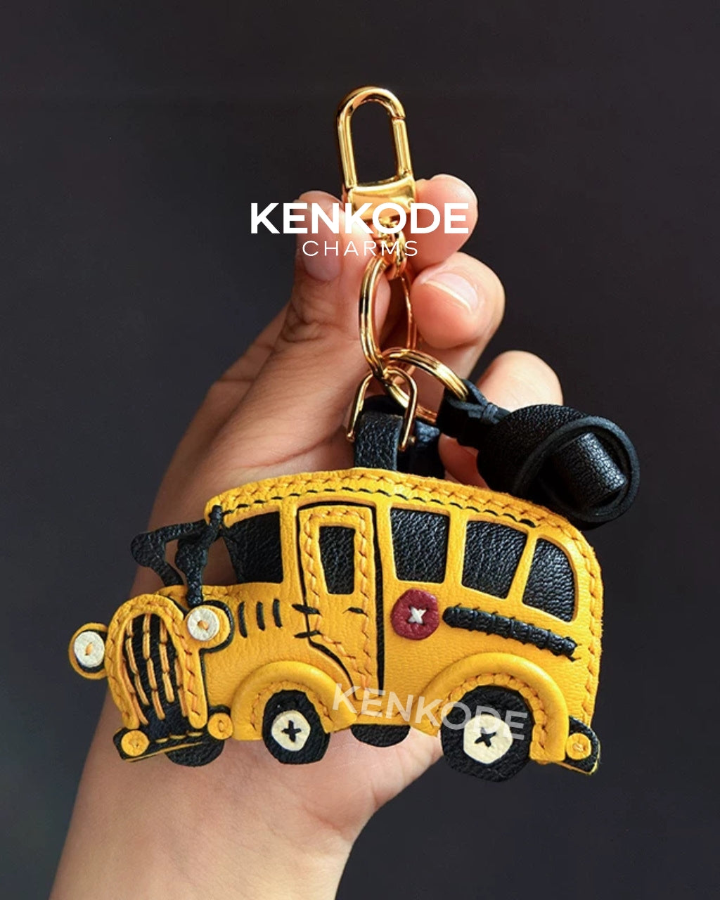 School Bus Charm