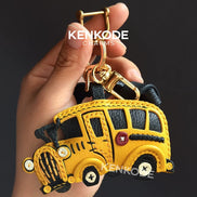 School Bus Charm