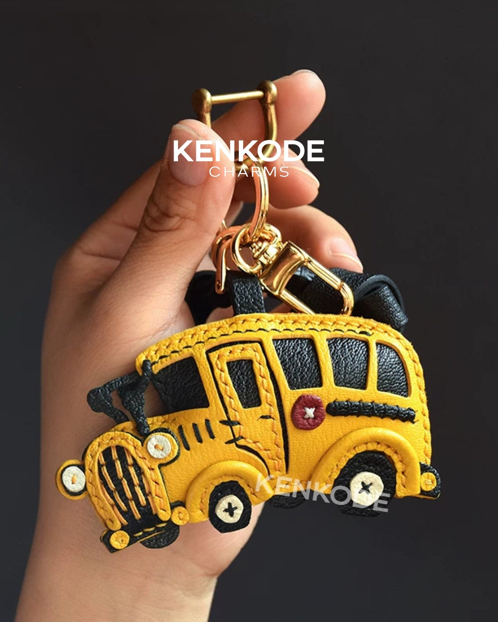 School Bus Charm