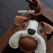 Brown Bulldog Charm - 03