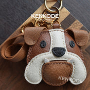 Brown Bulldog Charm - 05