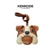 Brown Bulldog Charm - main