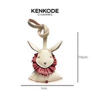 Circus Bunny Charm - size