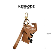 Elephant Silhouette Charm - size