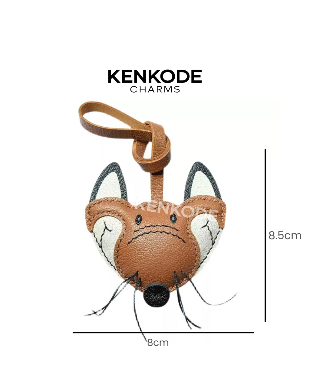 Fox Charm - size