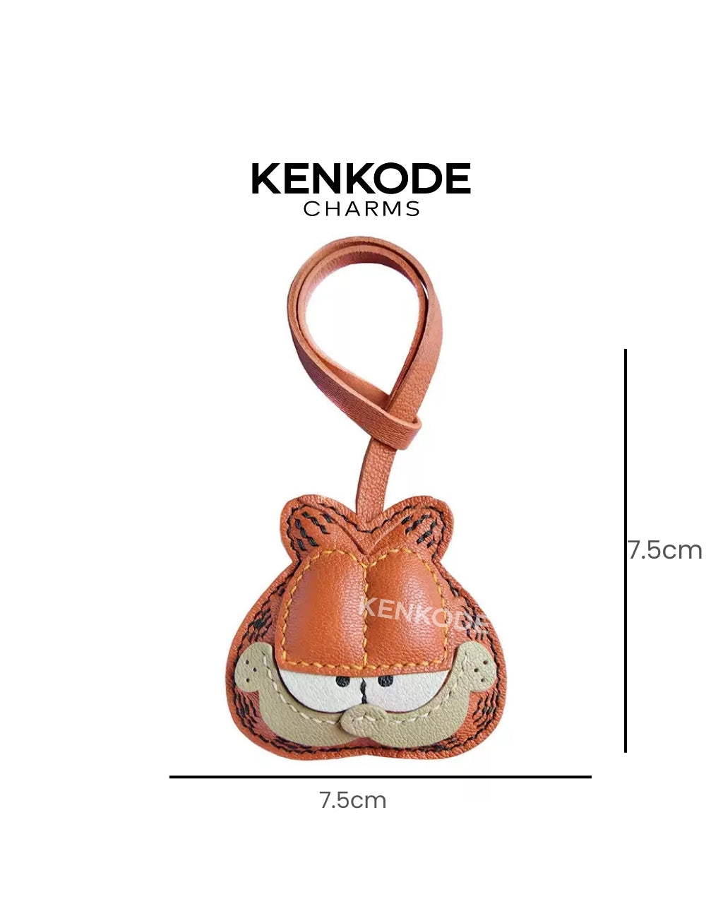 Garfield Charm - size