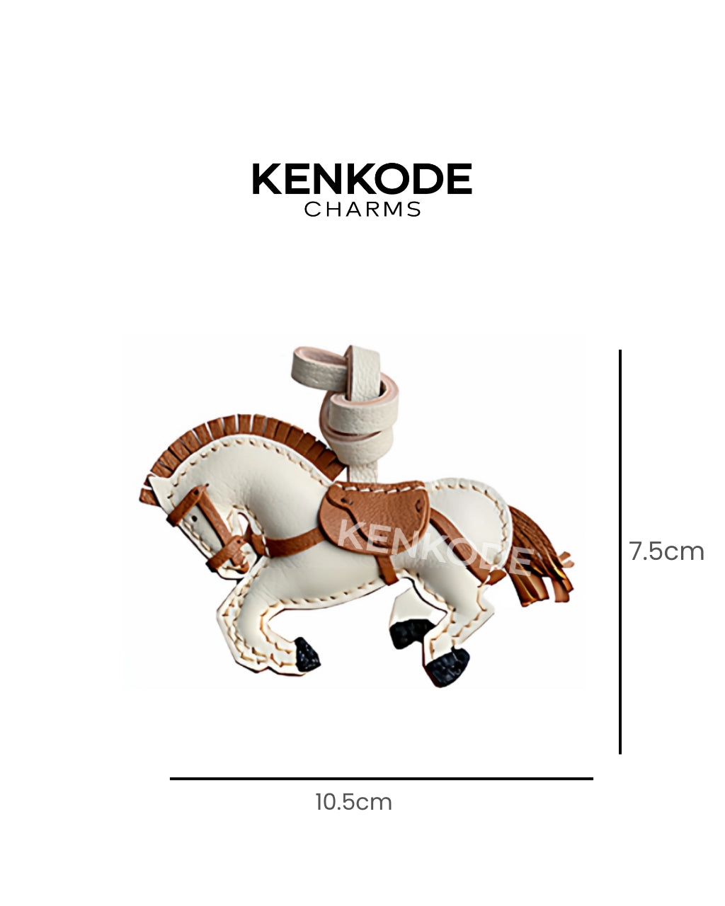 Horse Charm - size