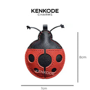 Lady Bug Charm - size