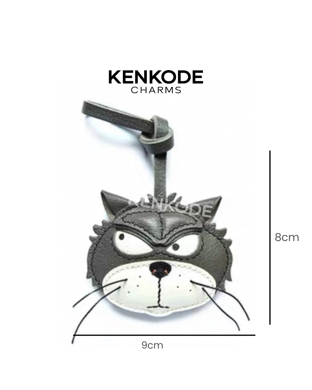 Lucifer Disney Cat Charm - size
