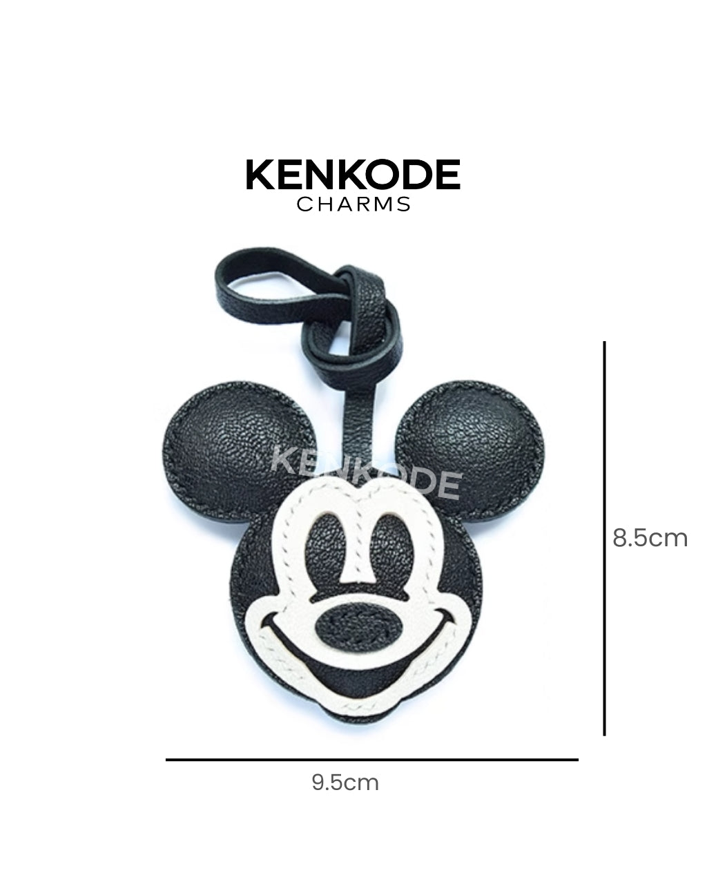 Mickey Mouse Charm - size
