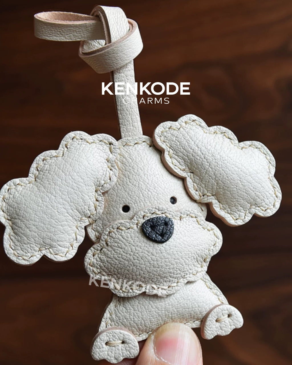 Poodle Puppy Charm - 03