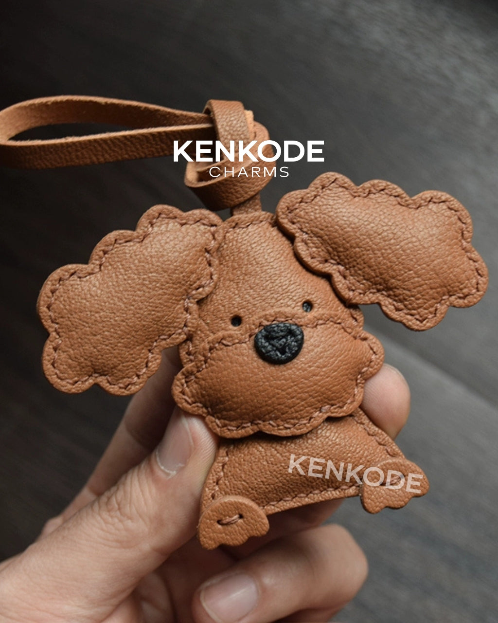 Poodle Puppy Charm - 04