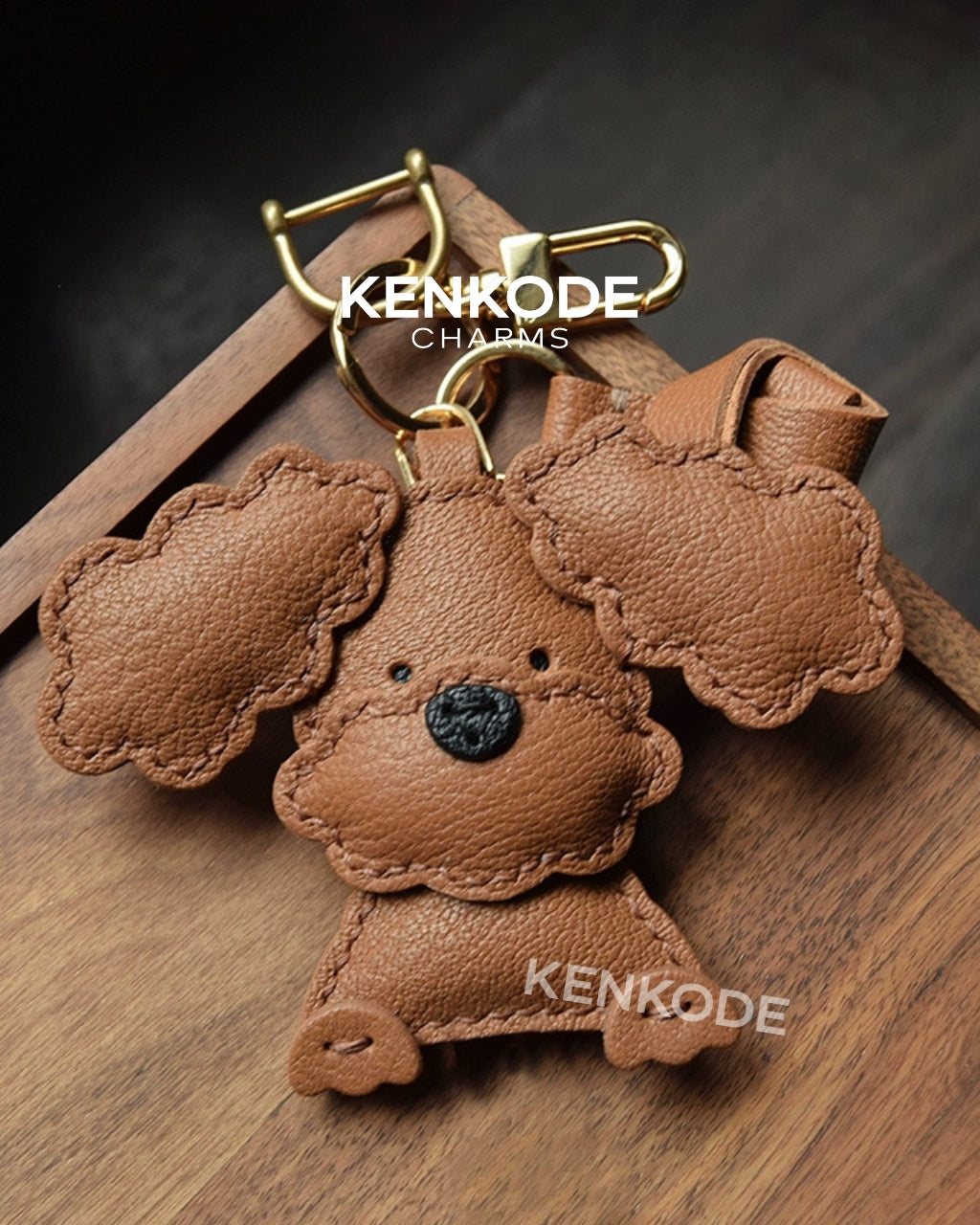 Poodle Puppy Charm - 06