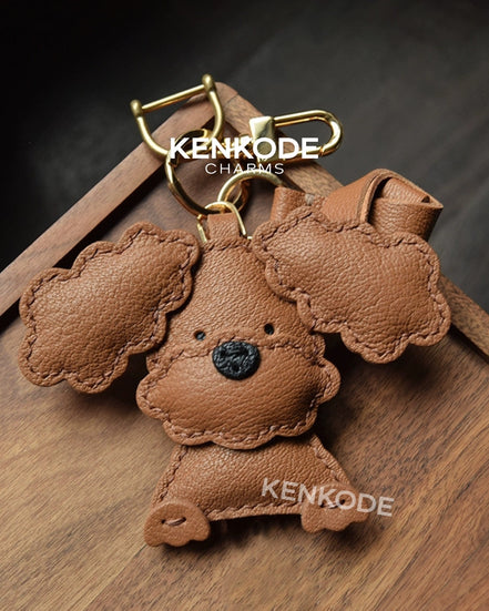 Poodle Puppy Charm - 06