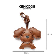 Poodle Puppy Charm - size