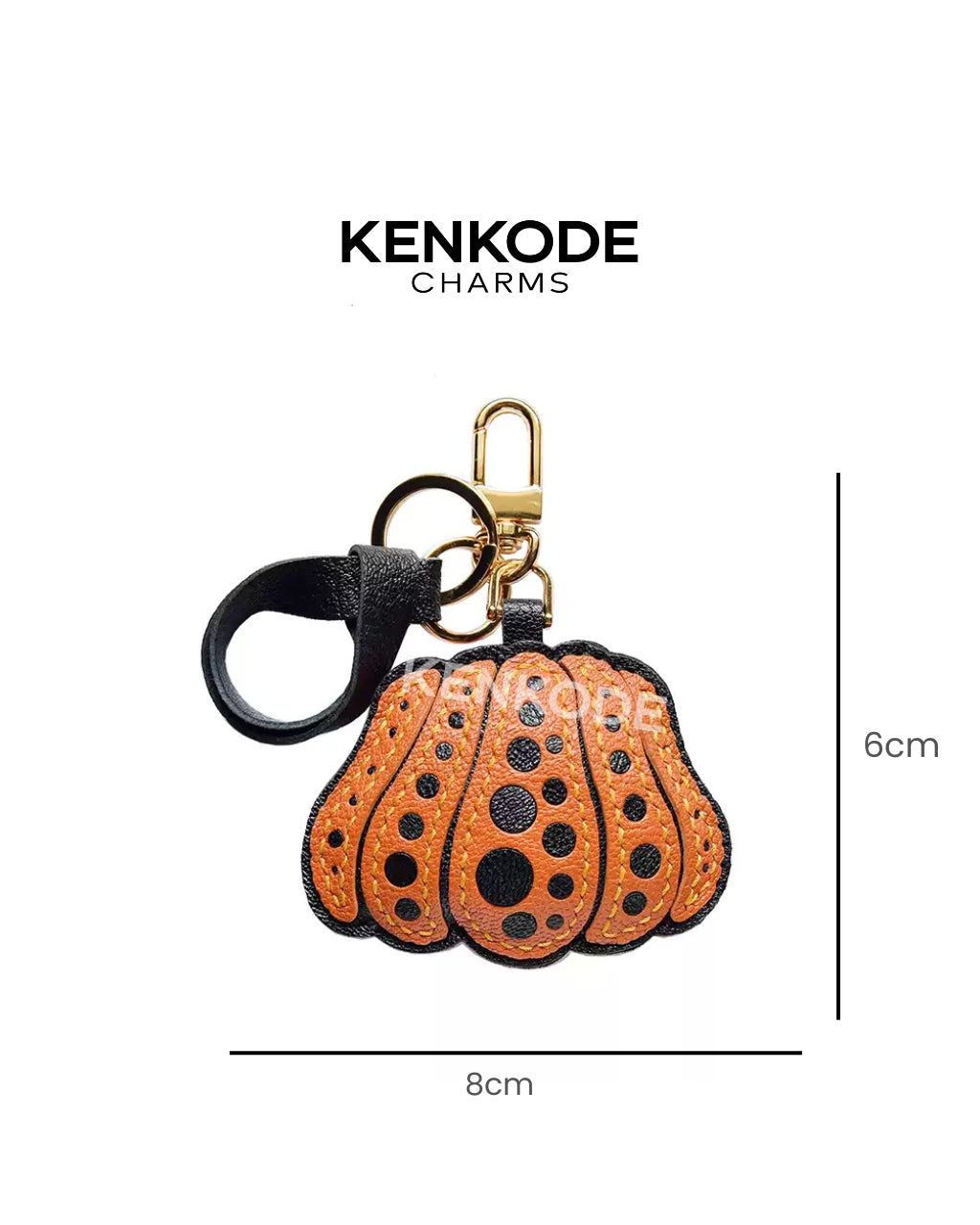 Pumpkin Charm - size