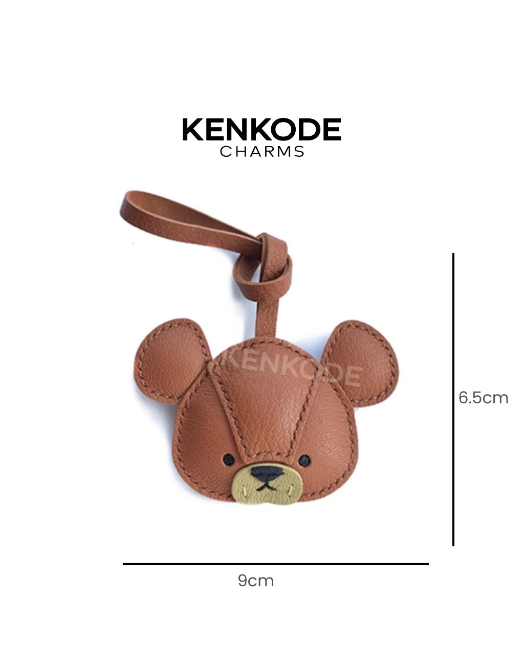Rilakkuma / Tiny Twin Bears Charm - size