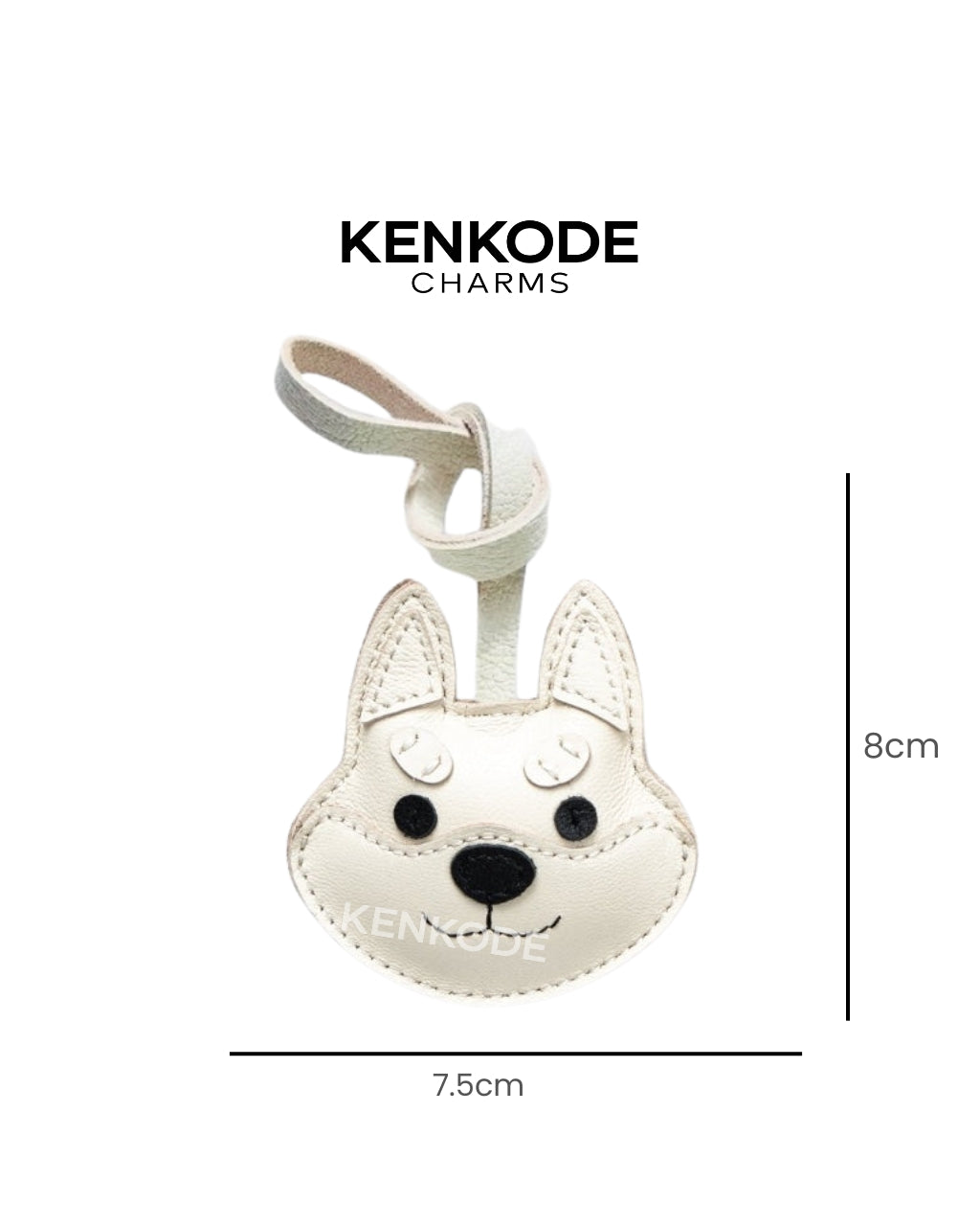 Samoyed Charm - size