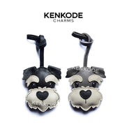 Schnauzer Head Charm - main