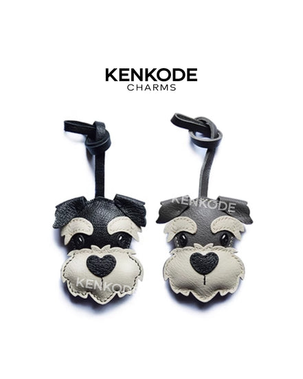 Schnauzer Head Charm - main