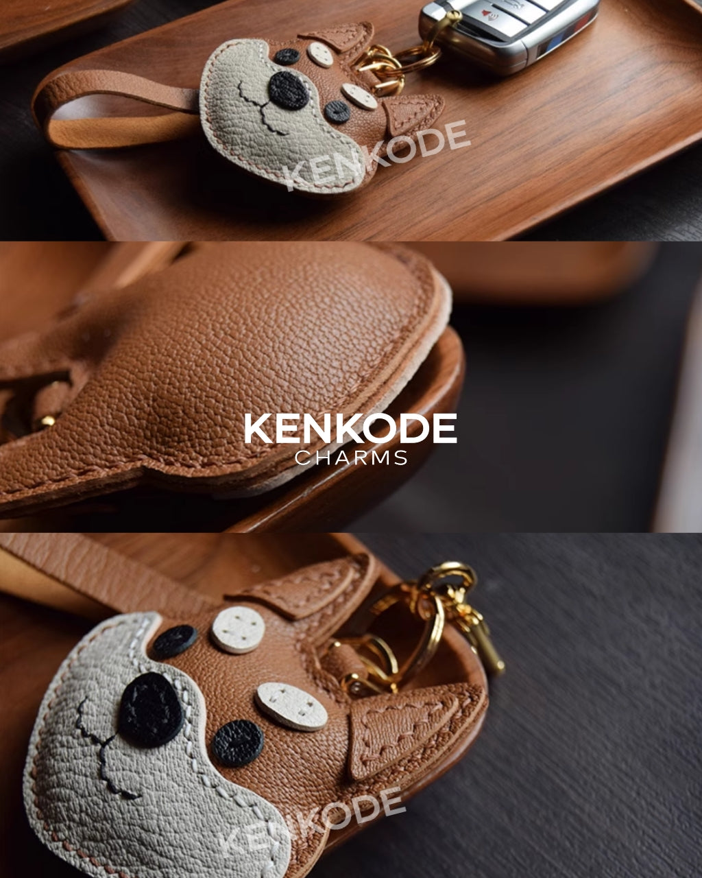 Shibainu Charm - red 02