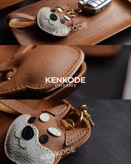 Shibainu Charm - red 02