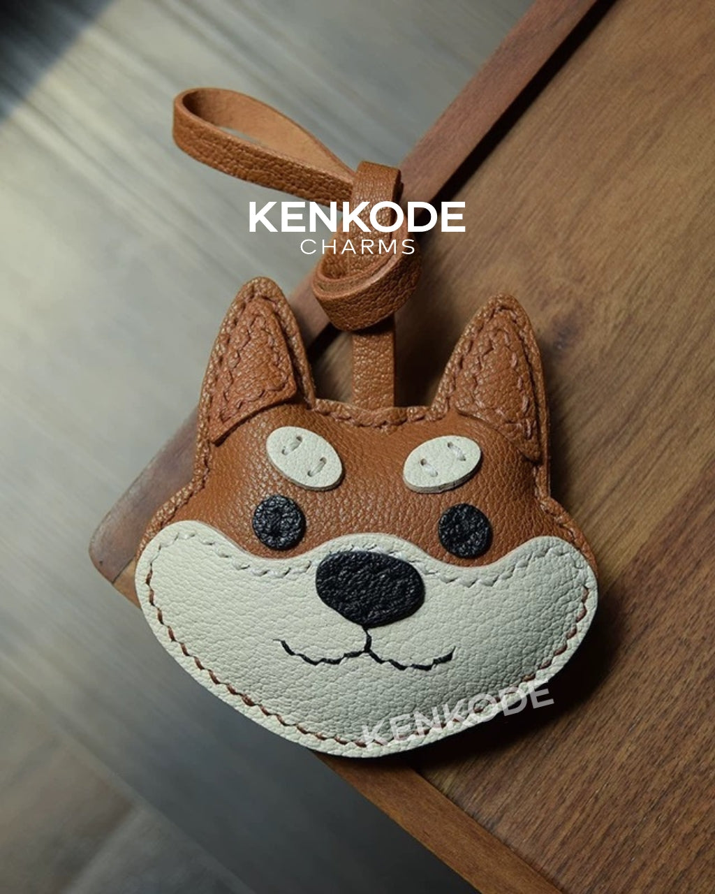 Shibainu Charm - red 03