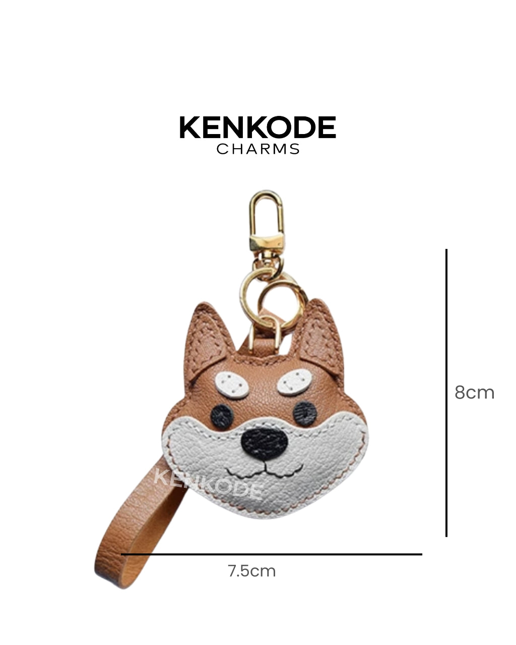 Shibainu Charm - size