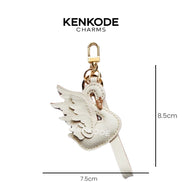 Swan Charm - size