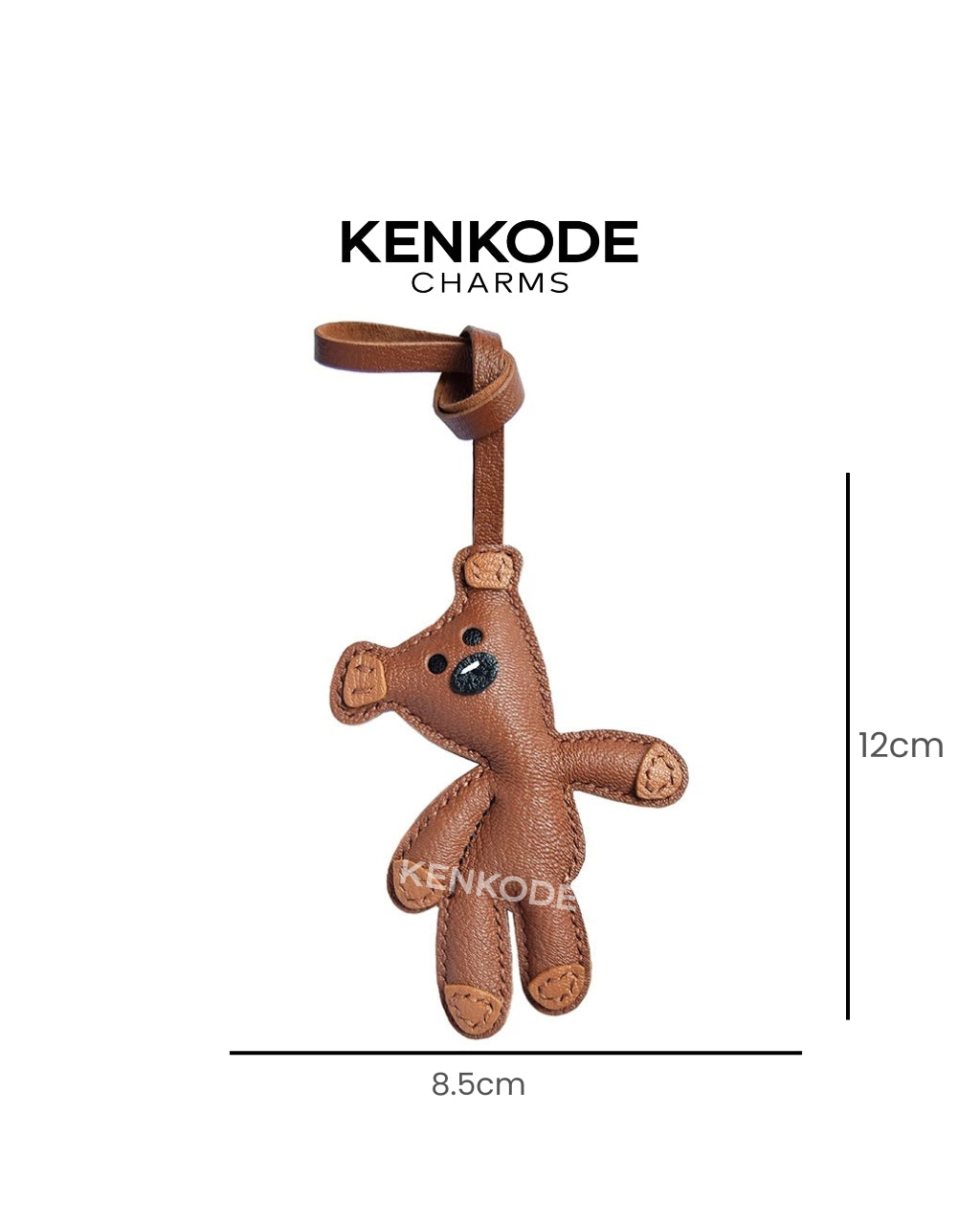 Teddy Bear - Mr. Bean Charm - size
