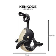 Whale Charm - size